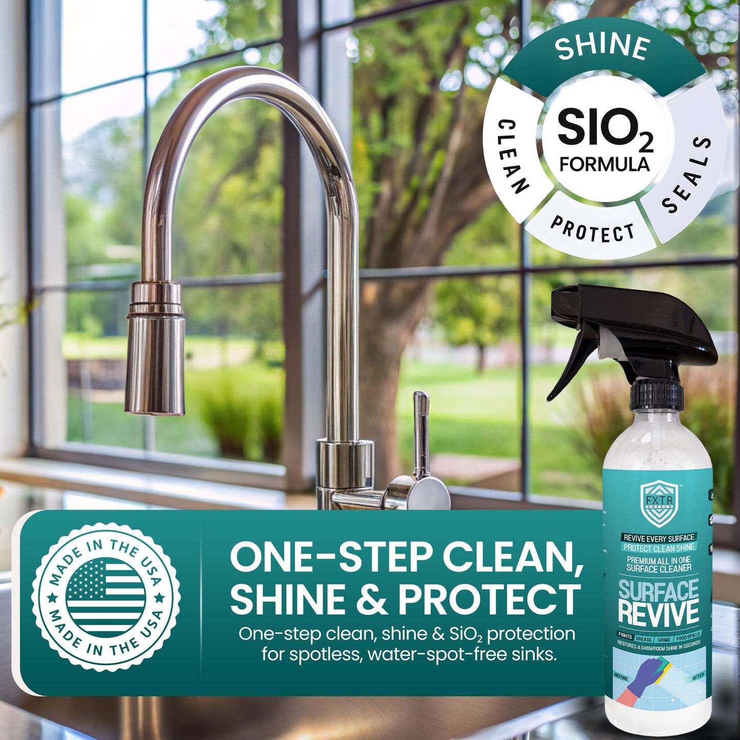 Fixture Shield™ Surface Revive - Fixture Shield Home Ceramic Coating